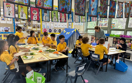 Image of lunchtime cooking club